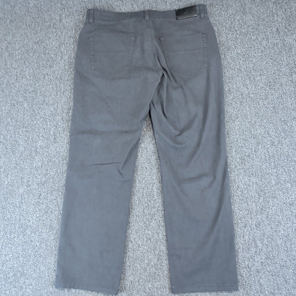 English Laundry Modern Straight Leg Pants Mens 36x30 Grey Cotton Stretch Chino - Picture 5 of 10